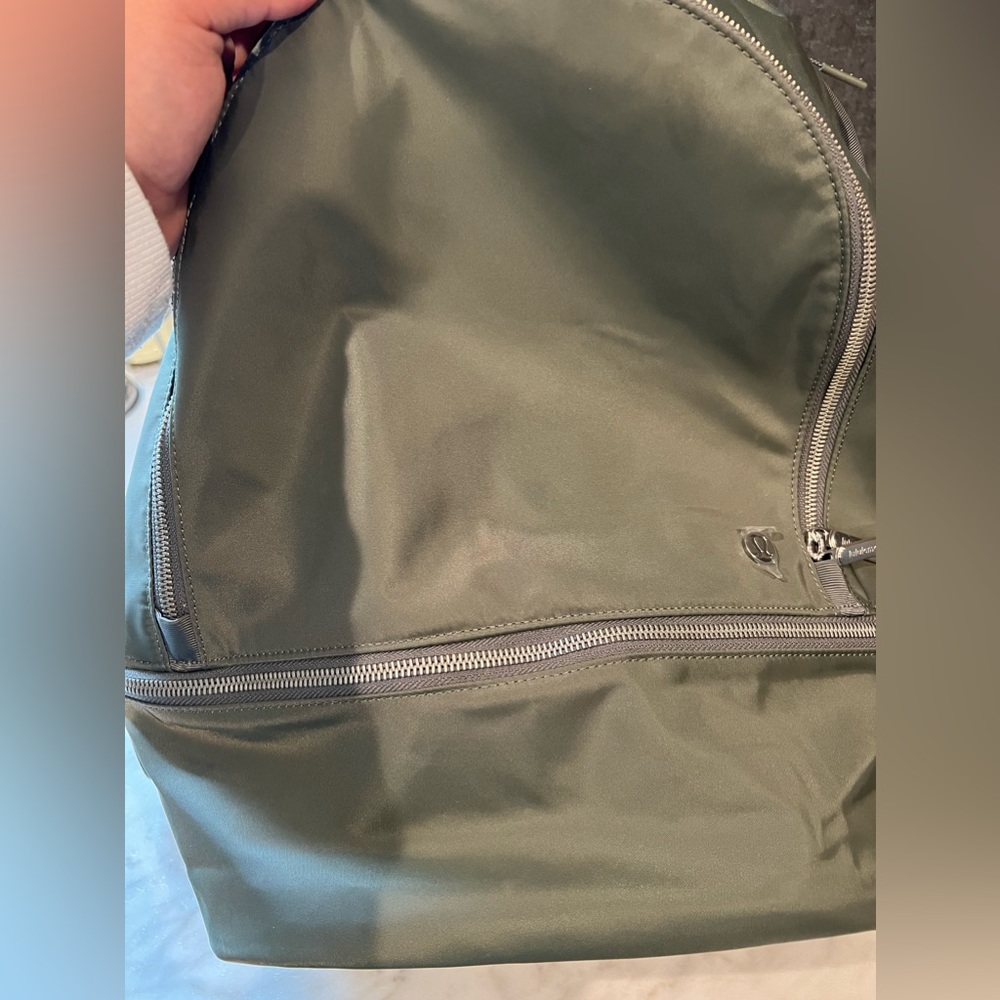 lululemon athletica Olive Green Backpack